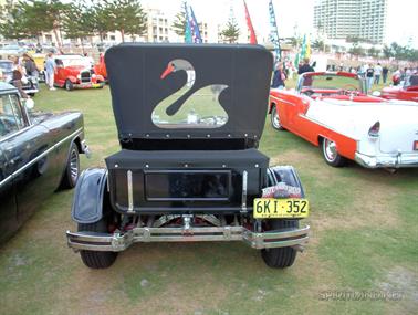 Ford T bucket rod, Scarborough Rock 'n' Roll Revival, Western Australia